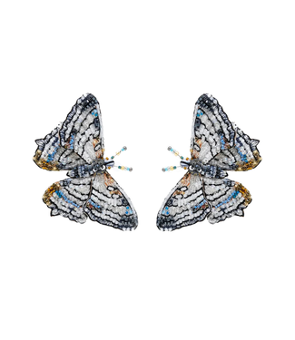 Map Butterfly Earrings