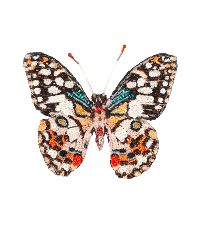 Lime Swallowtail Brooch