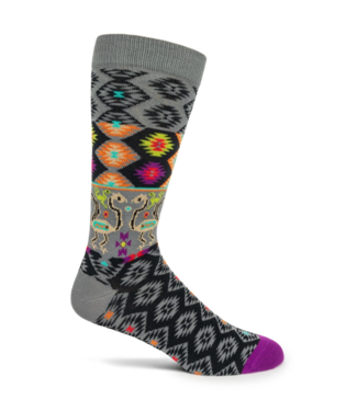 Grey Iban Socks (Men's Sizing)