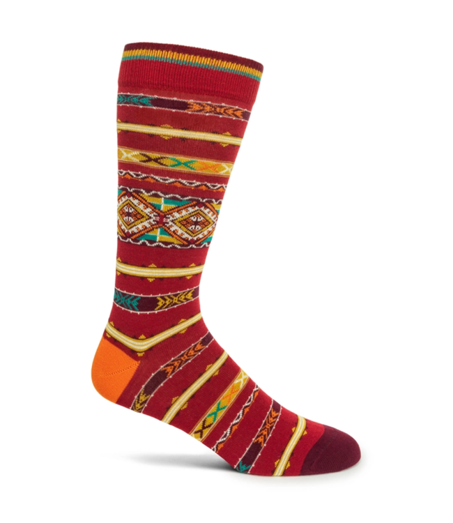 Red Berbere Socks (Men's Sizing)