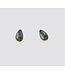 Labradorite Teardrop Studs