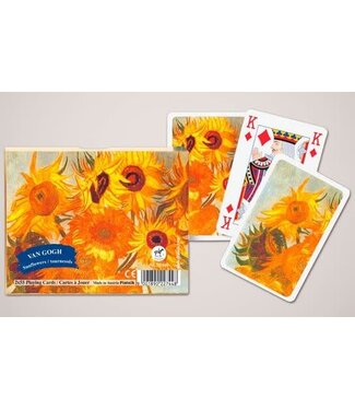 Van Gogh: Sunflowers Double Deck Playing Cards