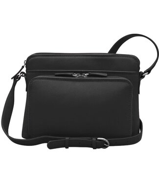 Crossbody Organizer in Black