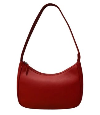 Hobo Shoulder Bag in  Red