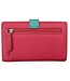 Midi Wallet in Pink  & Turquoise