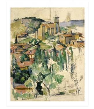 Paul Cezanne Print: The Village of Gardanne