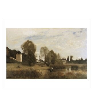 Jean-Baptiste-Camille Corot Print: Ville d' Avray