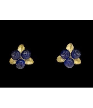 Petite Blueberry Post Earrings