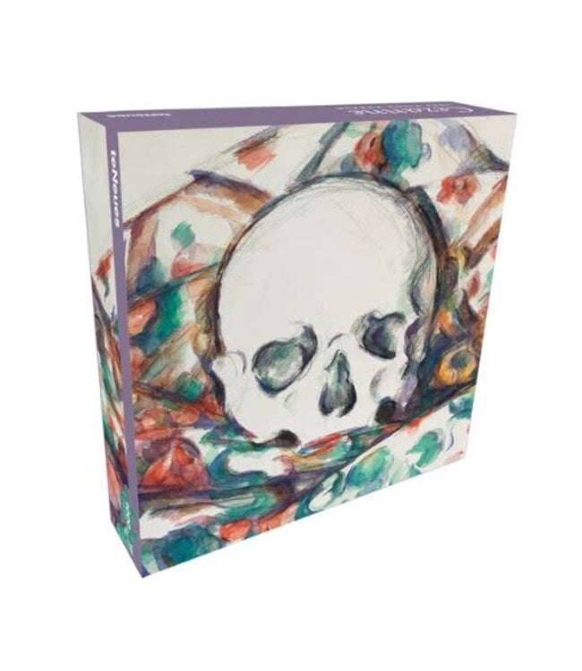 Cézanne Skull on a Curtain Puzzle