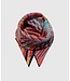 Flourish Silk Twill Scarf  54cm