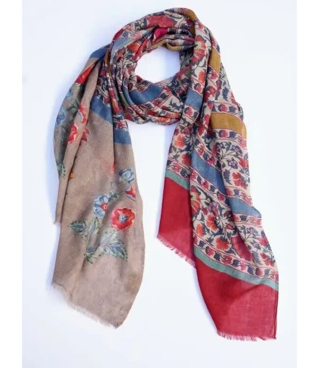 Scarf Kashmir Wool Multi