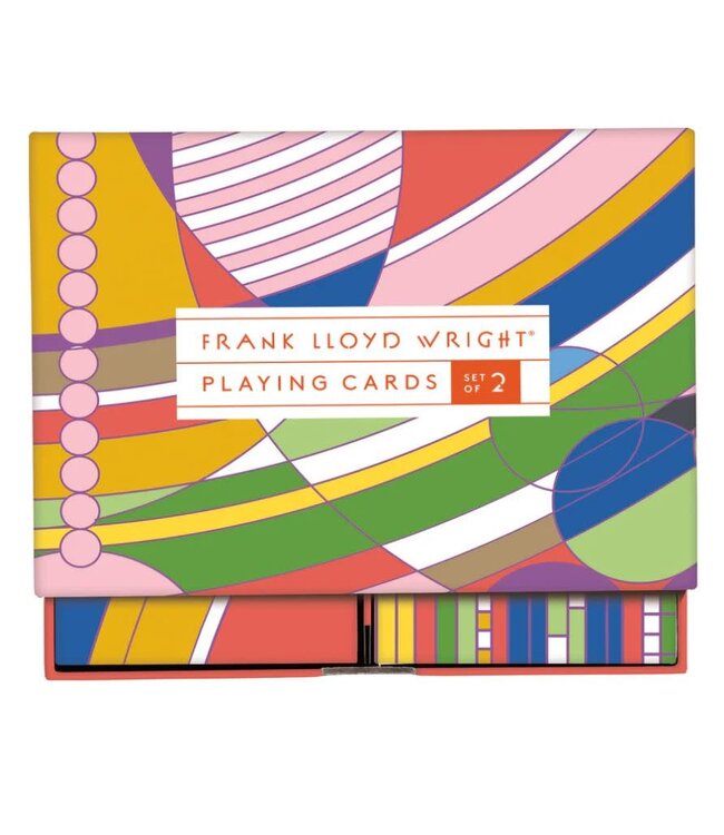 Frank Lloyd Wright Playing Cards