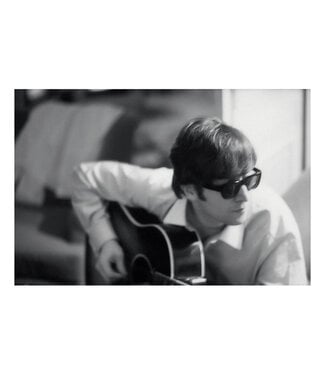 Print : John Lennon,  Paris, by Paul McCartney