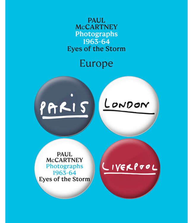 Paul McCartney Button Set Europe