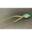 Clustered Wisteria Labradorite Necklace in Gold