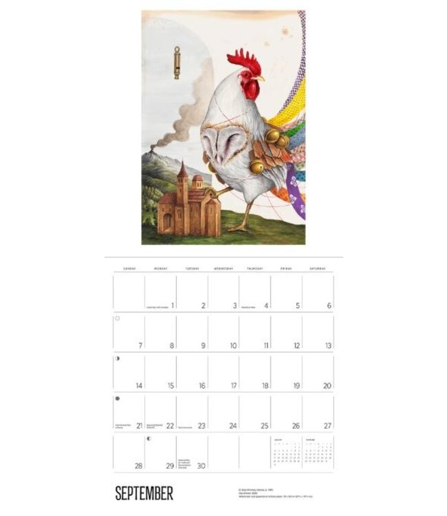 CAL 25 El Gato Chimney Avian Enigmas Portland Art Museum Store