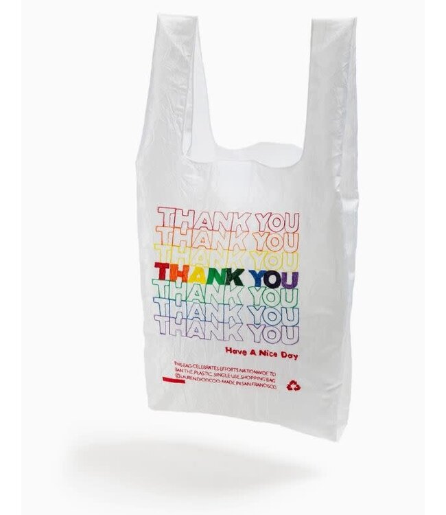 Rainbow Thank You Tote