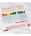 Rainbow Thank You Tote