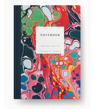 Large  Marble Kaleidoscope Notebook