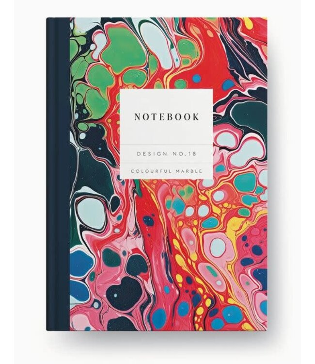 Large  Marble Kaleidoscope Notebook