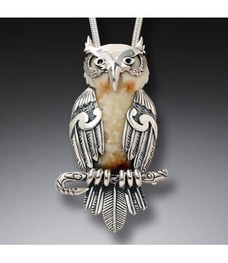Wise One Owl Necklace
