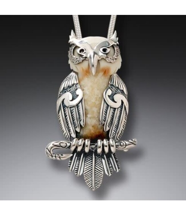 Wise One Owl Necklace