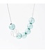 Hex Aqua Necklace