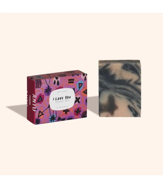 I Love You Soap
