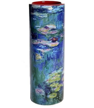 Monet Water Lilies Ceramic Budvase