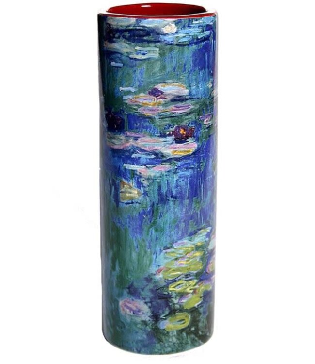 Monet Water Lilies Ceramic Budvase