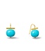 Classic Forever Fave Turquoise Pebble Earrings