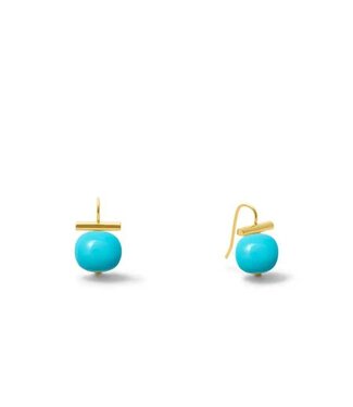 Petite + Sweet Turquoise Earrings