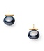 Statement Making Grey Pebble Earrings