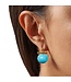 Classic Forever Fave Turquoise Pebble Earrings