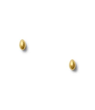 Tiny Bean Scoop Earrings