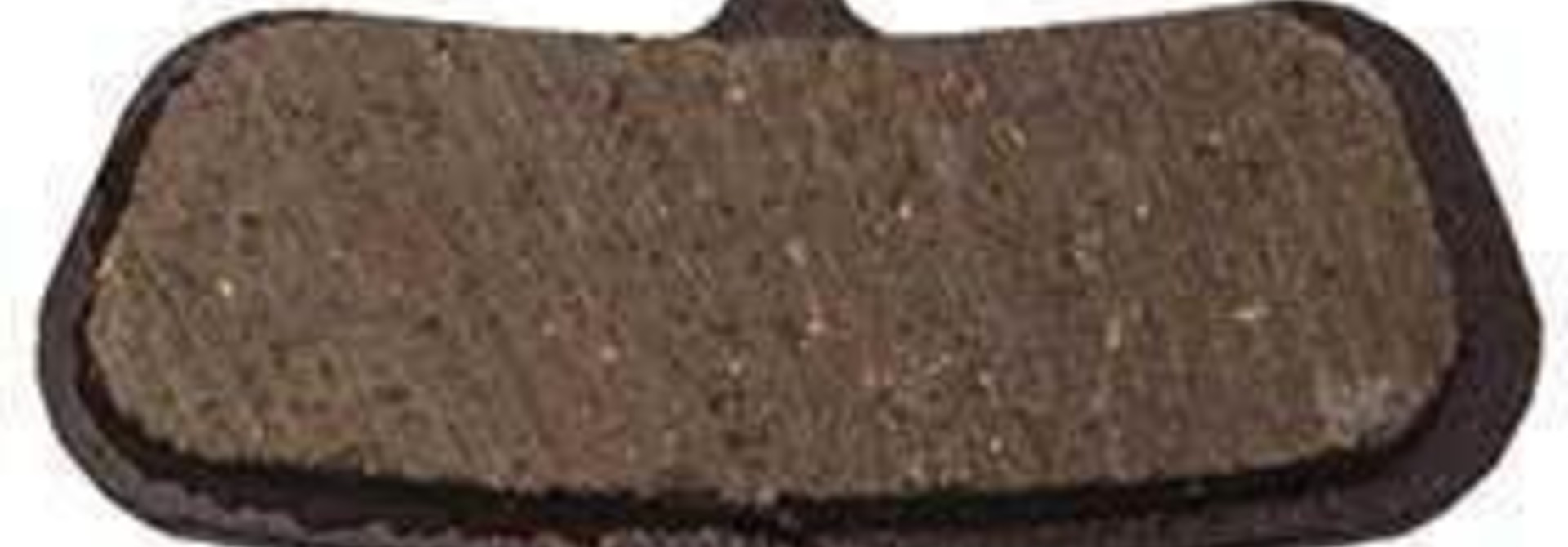 Avid, Code 2007-2010, Disc brake pads, Organic (Quiet), Steel back plate, pair
