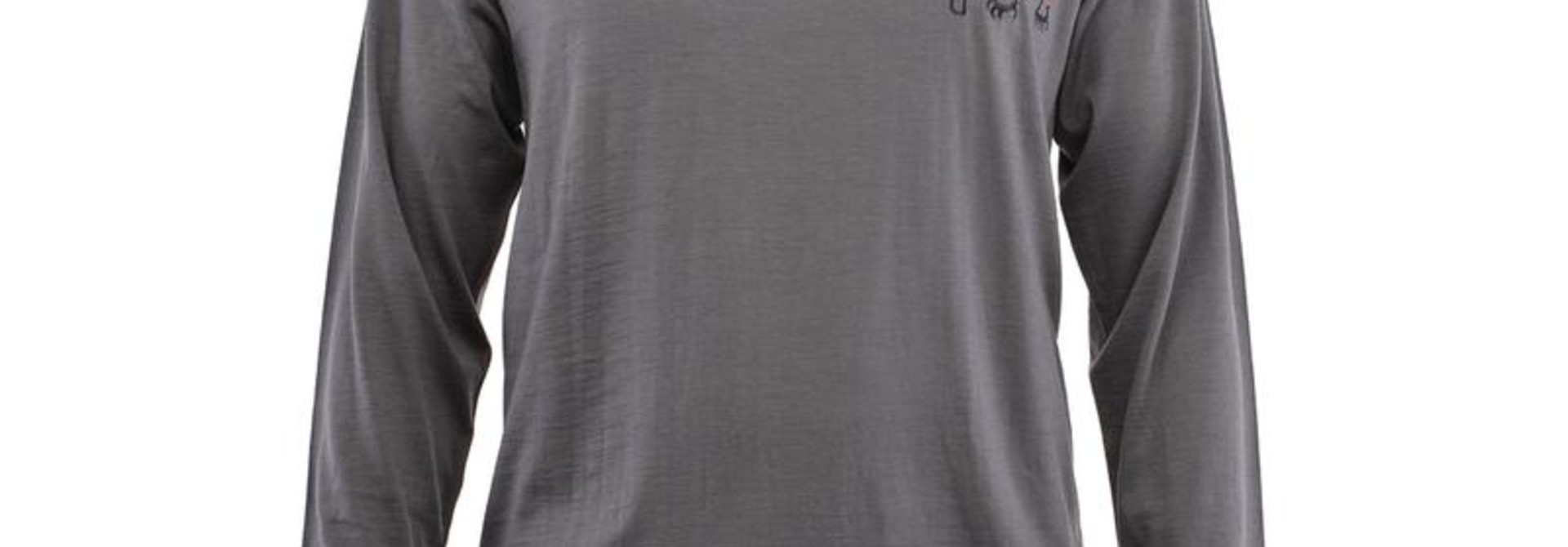 Chromag Apparel Veldt Wool LS Jersey Charcoal L