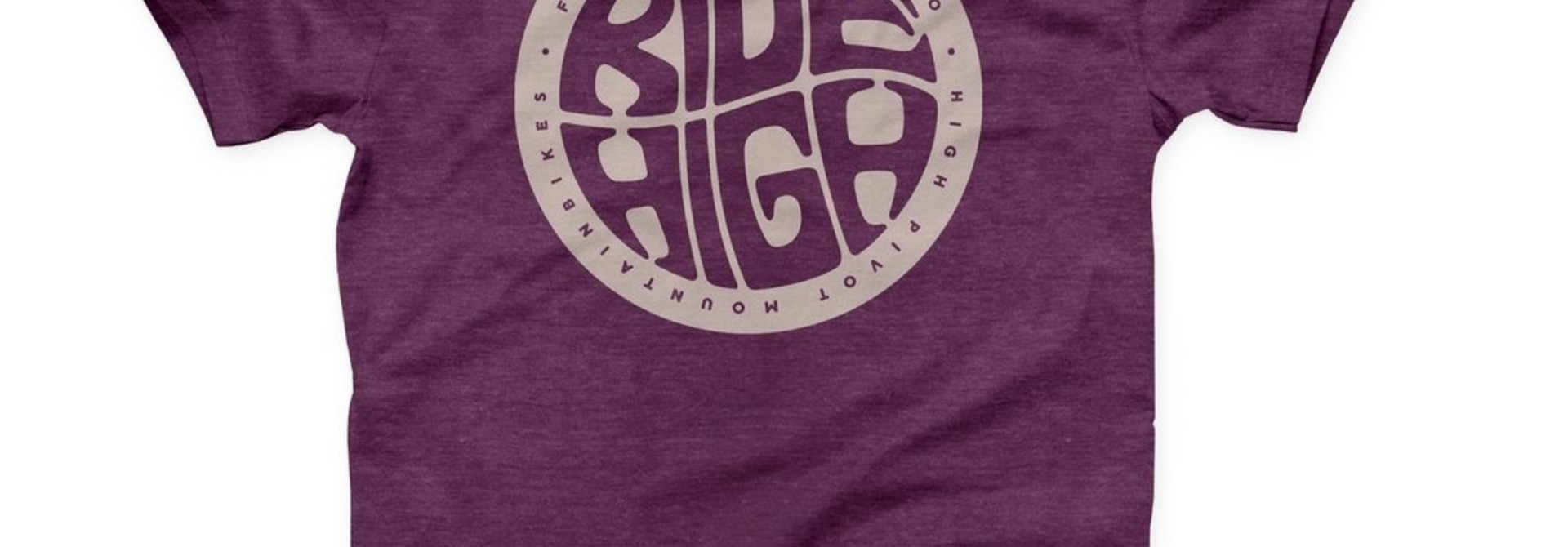 Forbidden Ride High Tee SS Medium - Plum