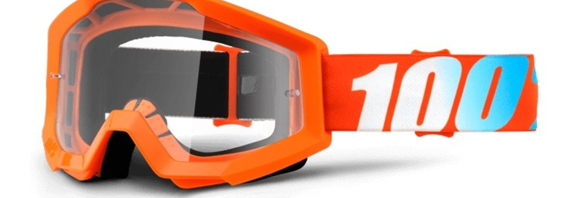 100% Strata Goggles / Clear lens