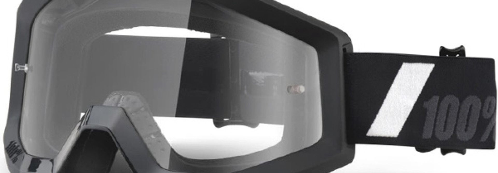 100% Strata Youth Goggles Goliath Clear Lens