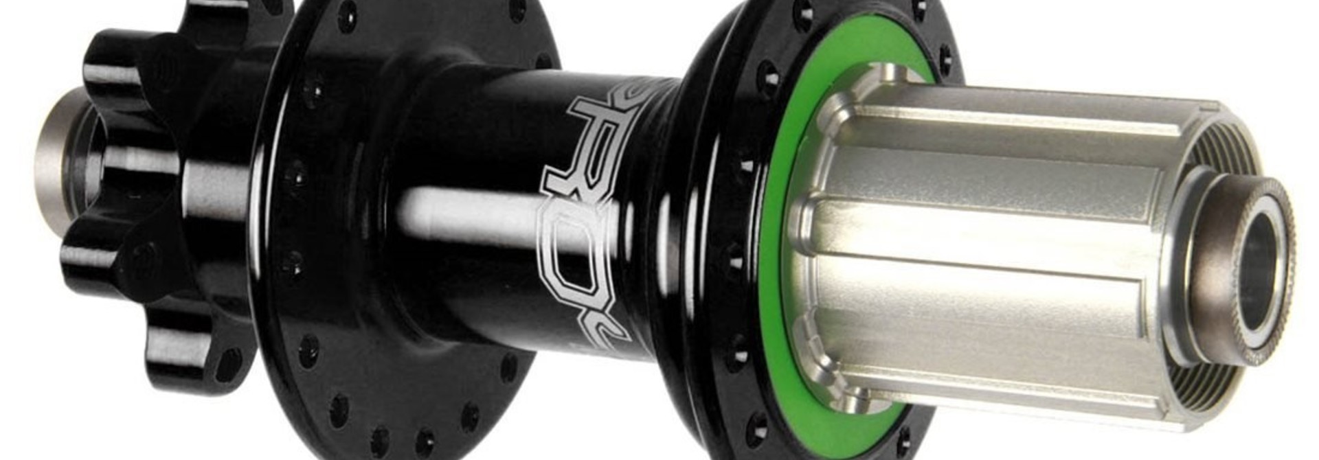 HOPE HUB PRO 4 REAR 32H BLACK 157MM X 12MM STEEL