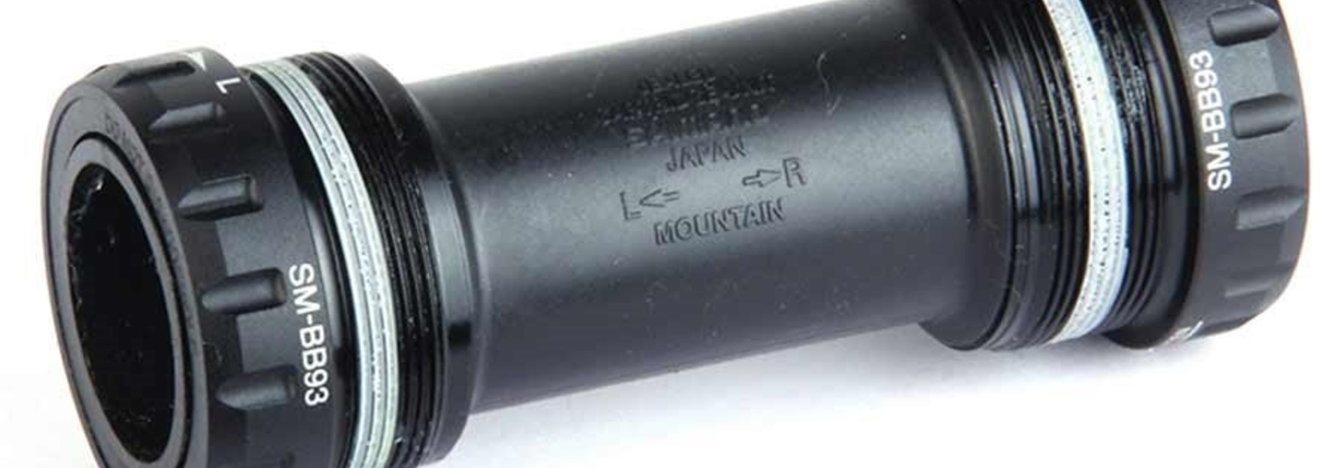 Shimano Bottom Bracket Parts, SM-BB93, Right & Left Adapter (BSA), Bearing, Inner Cover, Etc, W/TL-FC24, Ind.Pack