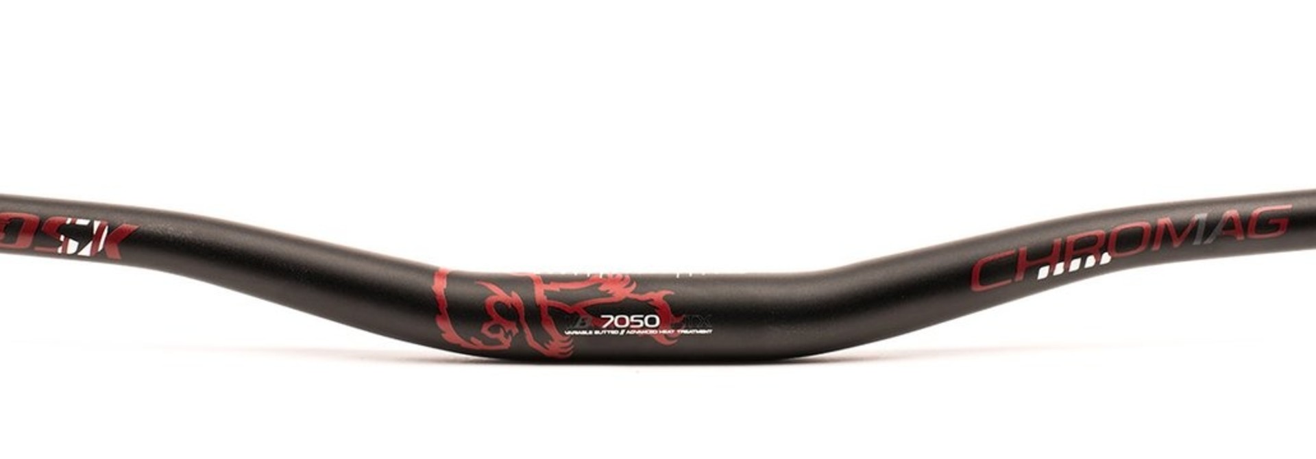 Chromag Handlebars Fubars OSX black/red 31.8mm DH 25mm rise 800mm