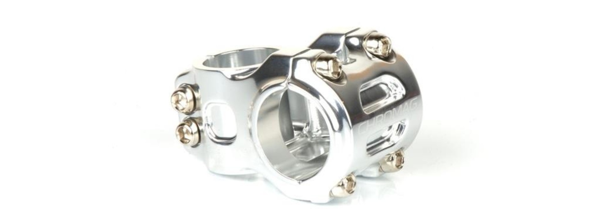 Chromag Stem HIFI V2 40mm silver 31.8mm clamp freeride/dh stem