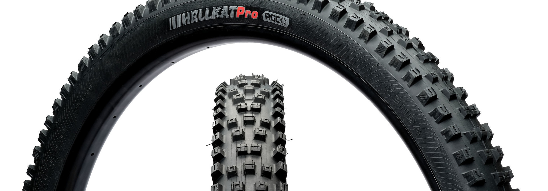 Kenda, Hellkat, Tire, 29''x2.40, Folding, Tubeless Ready, EN-ATC, 120TPI, Black