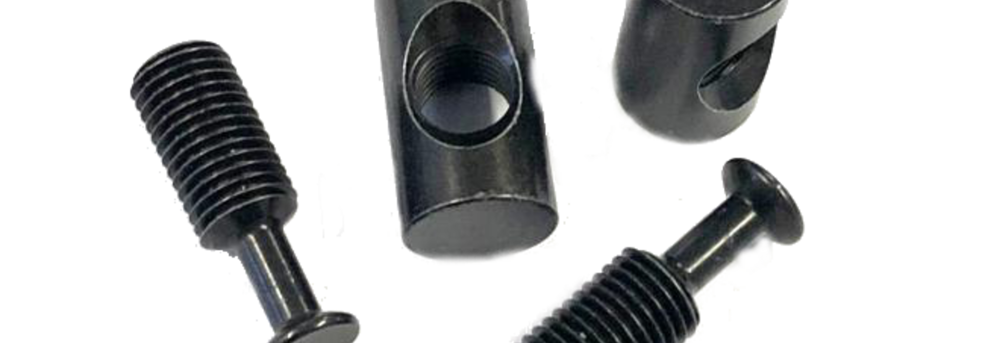 Fox Kit: 2021 Transfer Saddle Clamp Hardware: Bolt & Barrel Nut, Pair