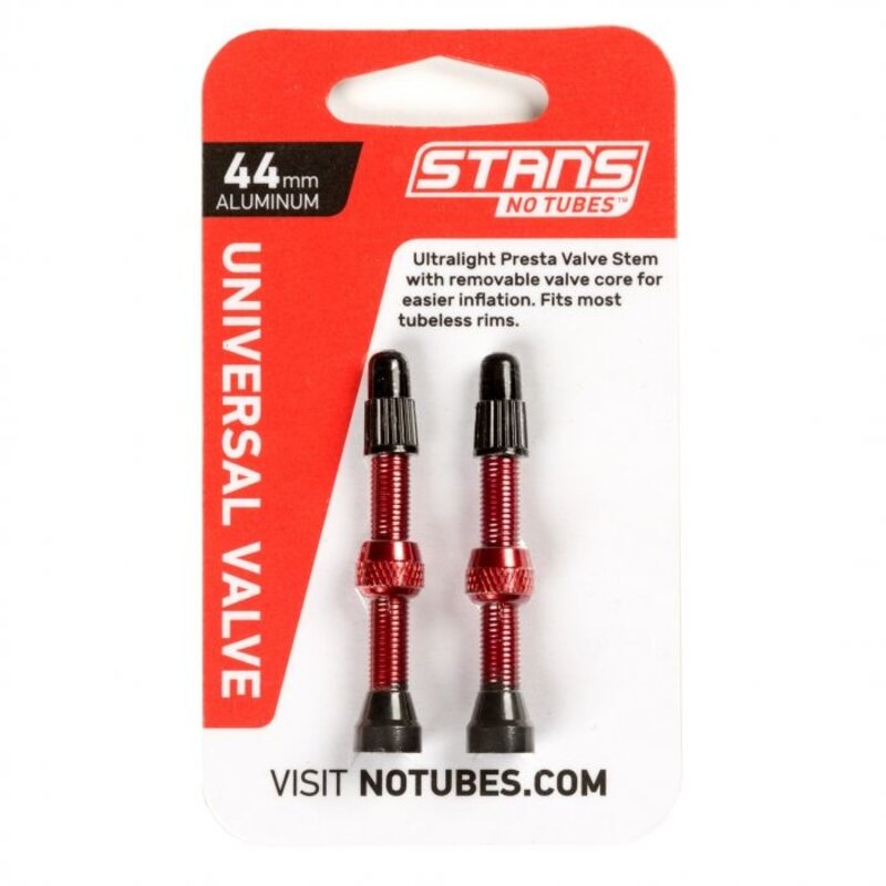 Stans NoTubes Stans NoTubes Alloy Valve Stem 44mm Universal Pair