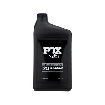 Fox Fox High Performance Fork Fluid - 20WT Gold (32 oz)