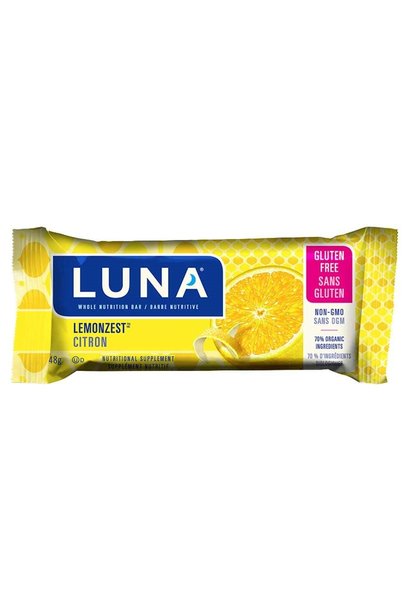 Clif, Luna, Energy bar, Lemon Zest