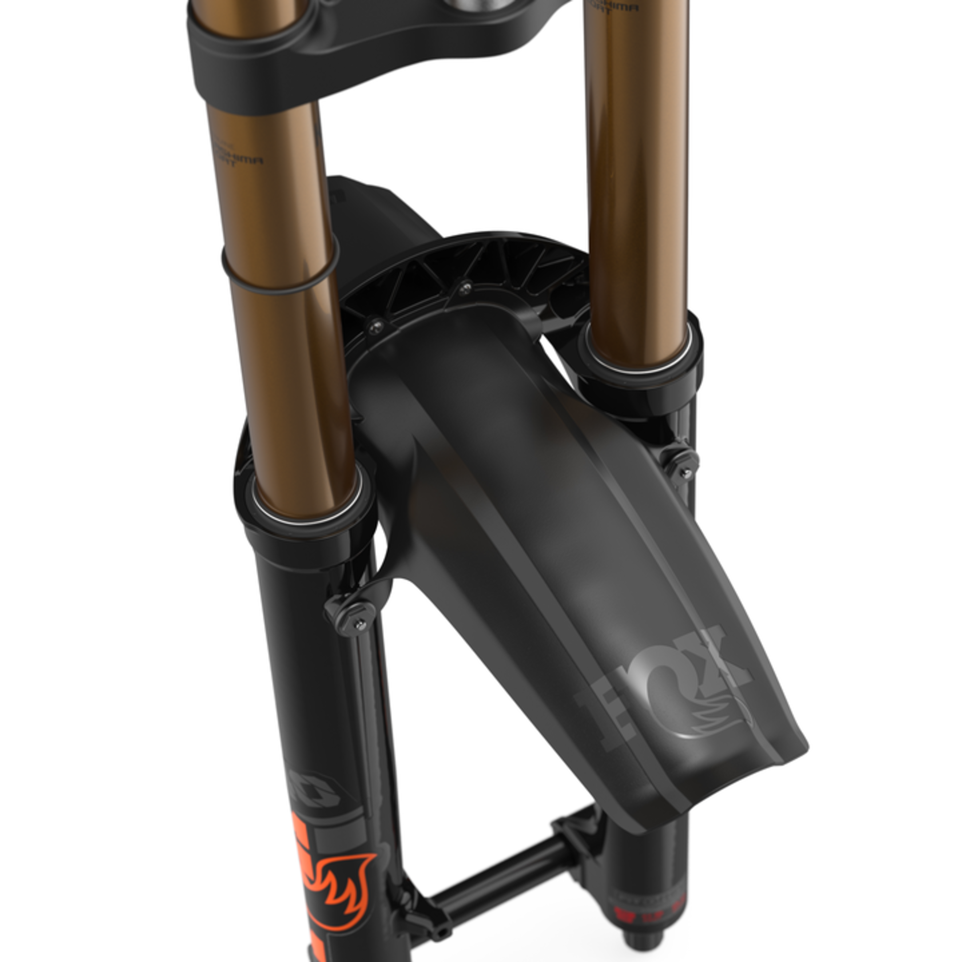 FOX Fork Mud Guard 40 Black AM The Inside Line Mountain Bike Service Ltd.